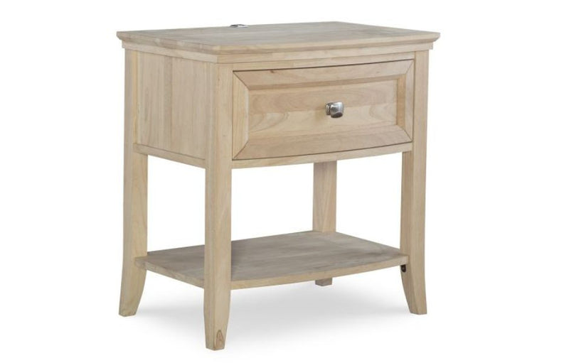Charleston 1 Drawer Nightstand