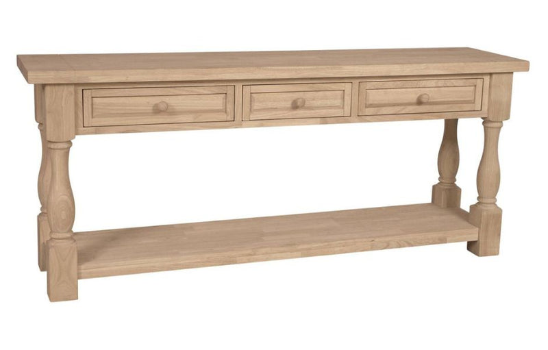 70" Tuscan Sofa Table
