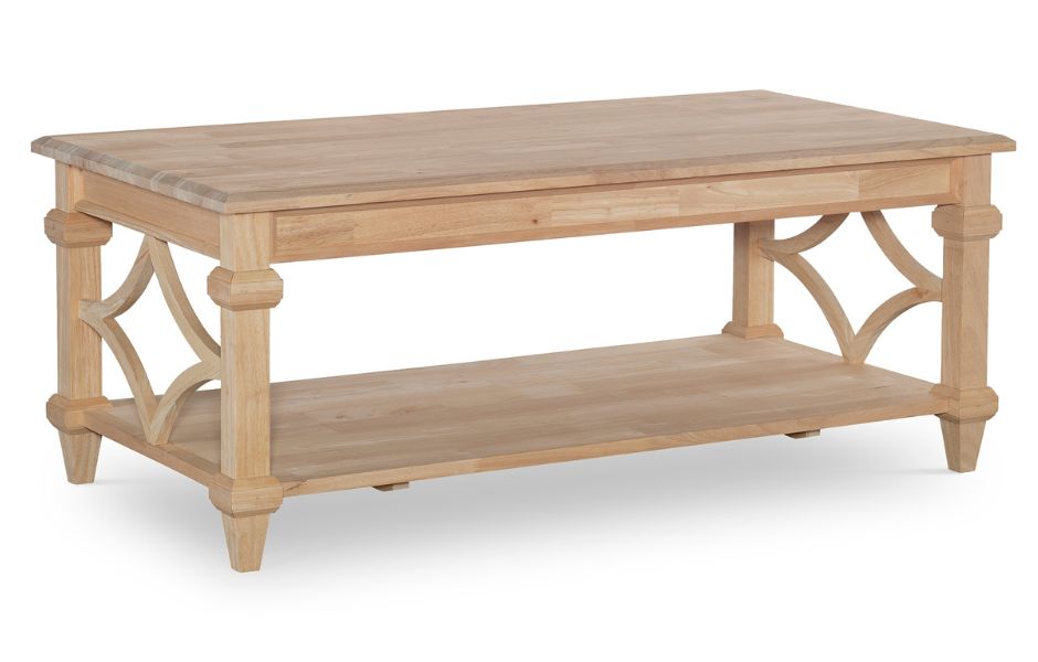 50" Josephine Coffee Table Wood You Trinidad