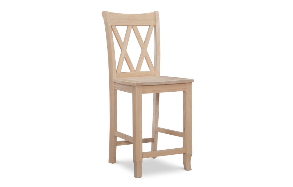Double XX-Back Stools