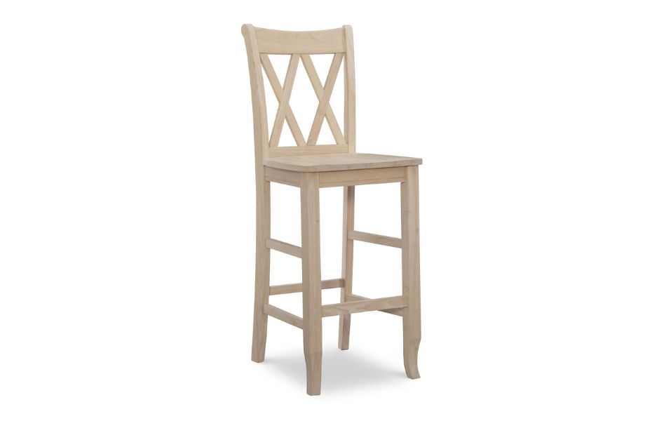 Double XX-Back Stools