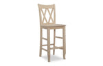 Double XX-Back Stools
