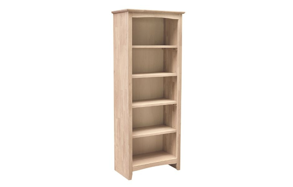 24" x 60" Shaker Bookcase Wood You Trinidad