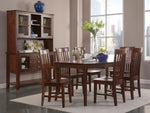 78" Salerno Butterfly Extension Dining Table