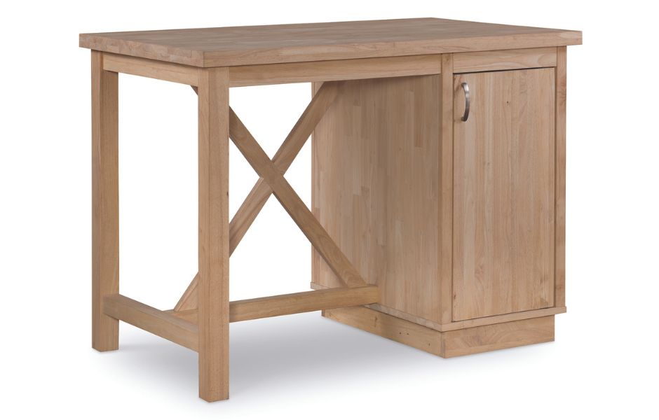 48" Single X Kitchen Island Wood You Trinidad