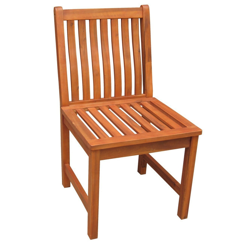 C-53916 Curved Side Chair | Oil Dipped