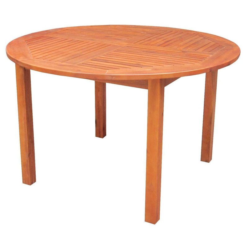 T-53918 Outdoor Dining Table | 48R | Oil Dipped