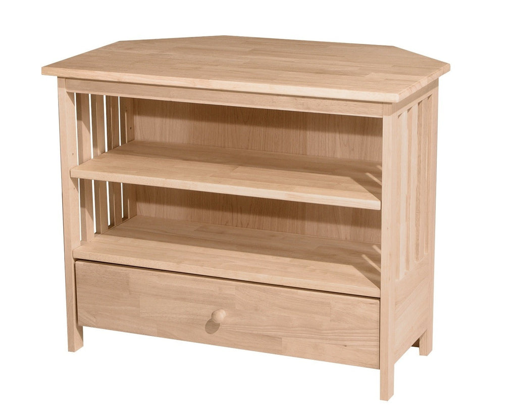 [36 Inch] Mission Corner TV Console Wood You Trinidad