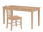 60" Shaker Writing Tables
