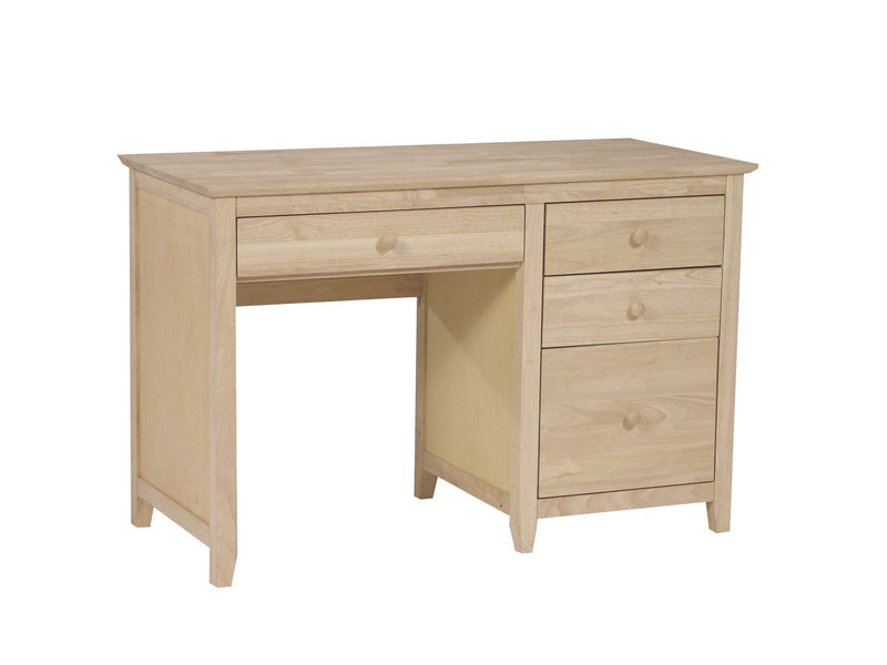 44" Lancaster 4 Drawer Desk