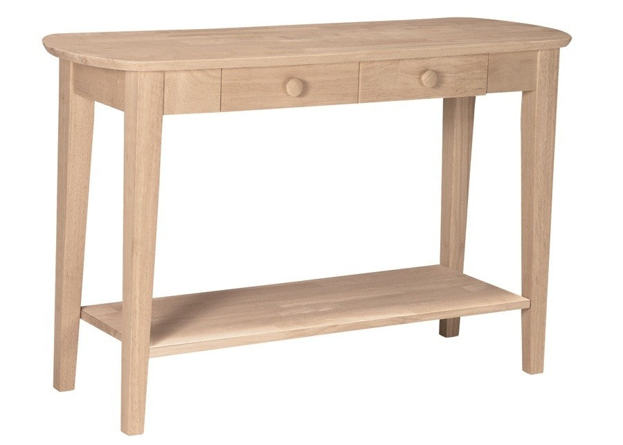 [46 Inch] Phillips Oval Sofa Table Wood You Trinidad