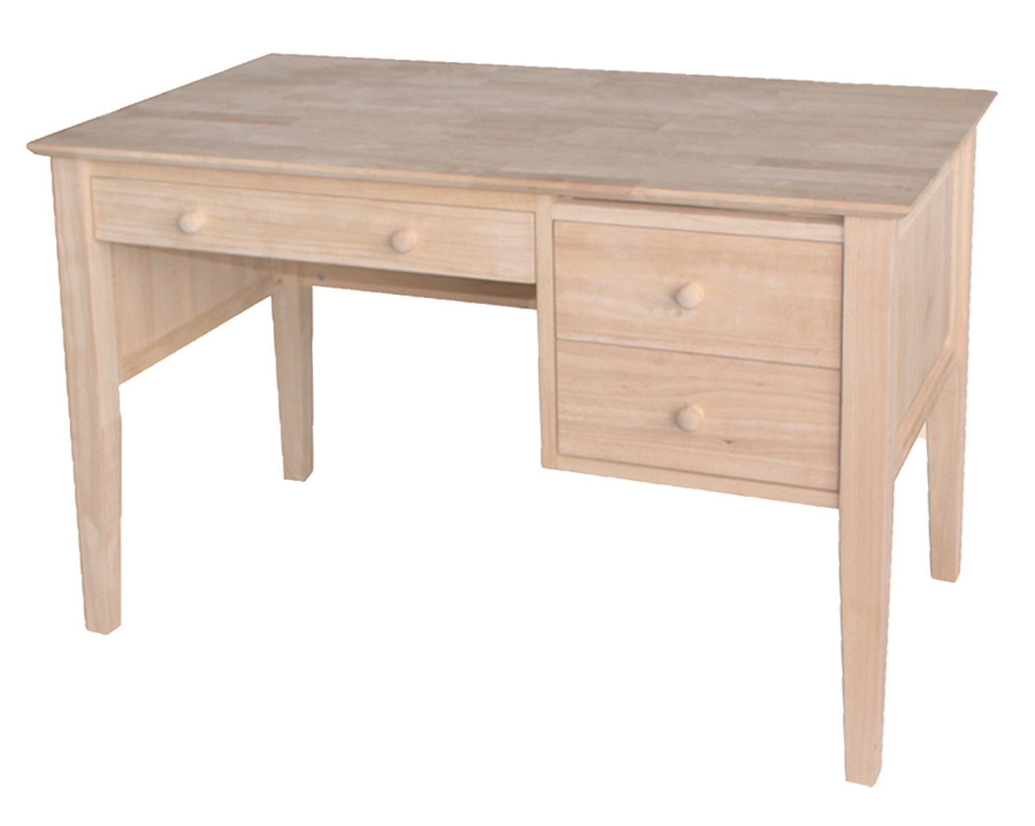 45" Lancaster 3 Drawer Desks