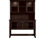 Cosmopolitan Hutch & Buffet - Dark Walnut