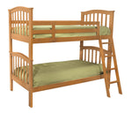 Pisa Bunk Beds - Aged Cherry