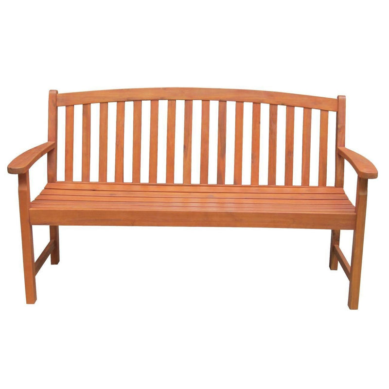 BE-53922 3-Seater Bench | Oil Dipped
