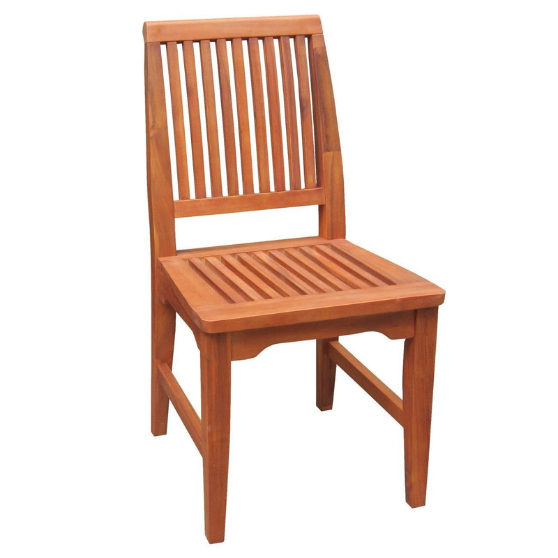 C-53935 Outdoor Side Chair | Oil Dipped
