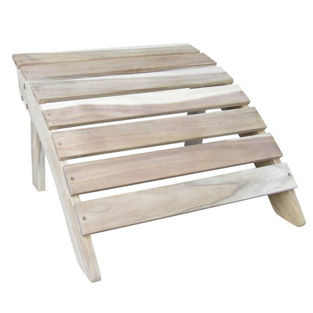 Adirondack Outdoor Footrests Wood You Trinidad