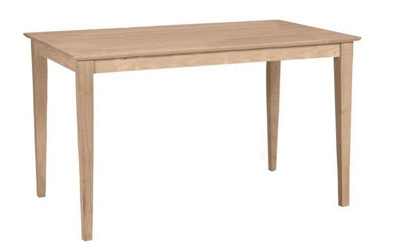 [60 Inch] Shaker Solid Dining Table