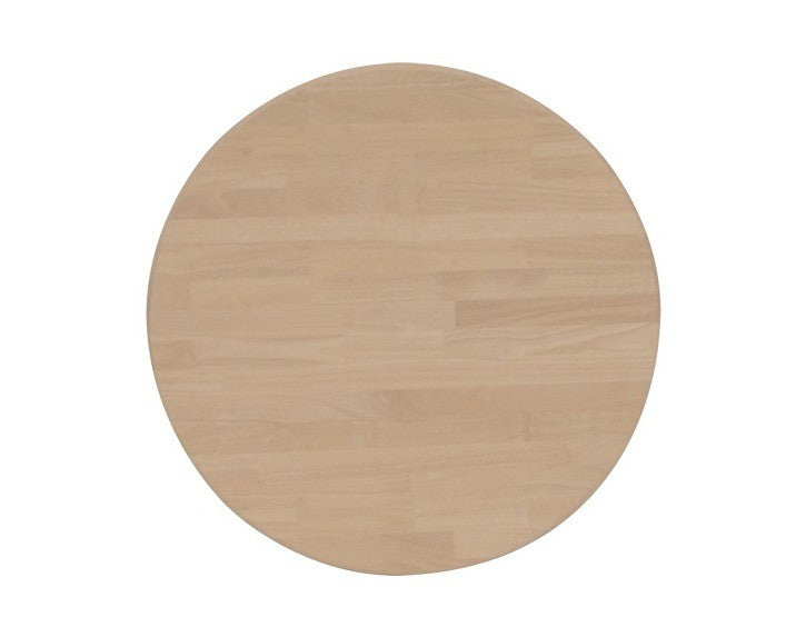 [T-22RT] Round Solid Dining Top