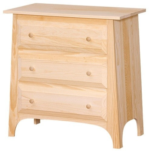 [30 Inch] Slant 3 Drawer Chest 520