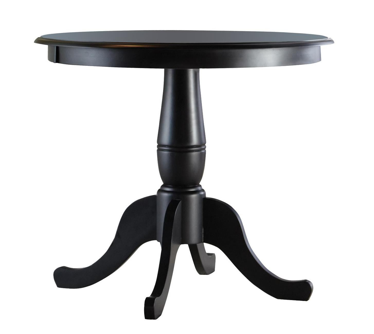 [30 Inch] Classic Round Table - Black