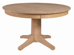 [52 Inch] Solid Dining Table - with T-7B Pedestal