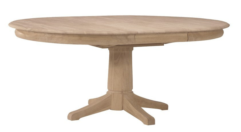 [54x54-72 Inch] Butterfly Dining Table with T-7XB Pedestal